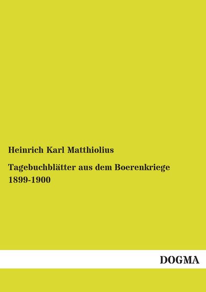 Produktbild: Tagebuchbl&auml;tter aus dem Boerenkriege 1899-1900