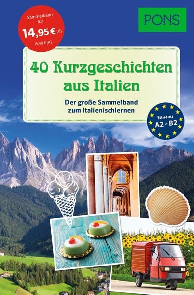 Produktbild: PONS 40 Kurzgeschichten aus Italien