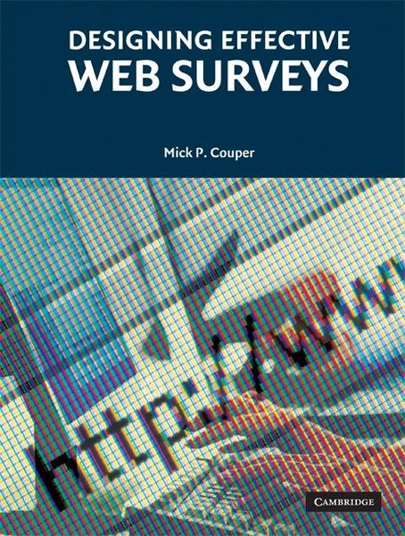 Produktbild: Designing Effective Web Surveys