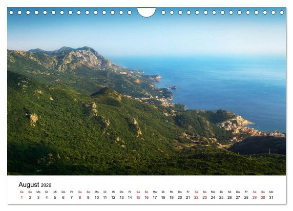 Produktbild: Montenegro - Im Land der schwarzen Berge (Wandkalender 2026 DIN A4 quer), CALVENDO Monatskalender