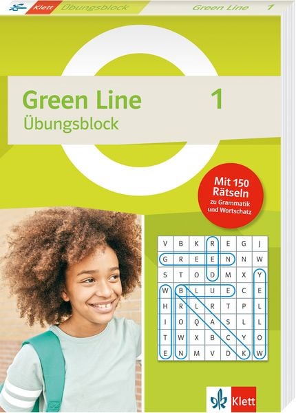Produktbild: Green Line 1 (ab 2021) Klasse 5 - &Uuml;bungsblock zum Schulbuch