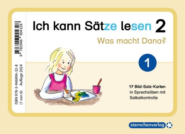 Produktbild: Ich kann S&auml;tze lesen Teil 2 in Sprechsilben mit Dana und Leander