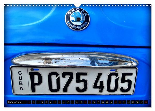 Produktbild: SKODA HITS - Oldtimer der CSSR in Kuba (Wandkalender 2026 DIN A3 quer), CALVENDO Monatskalender