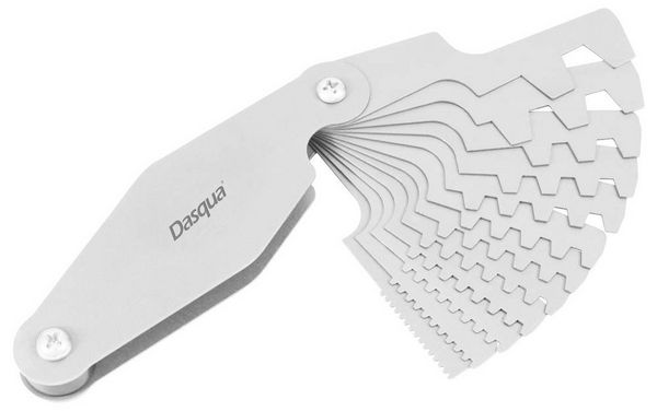 Produktbild: Dasqua 1041-0105 Einstelllehre 2 - 20mm Anzahl Bl&auml;tter: 12