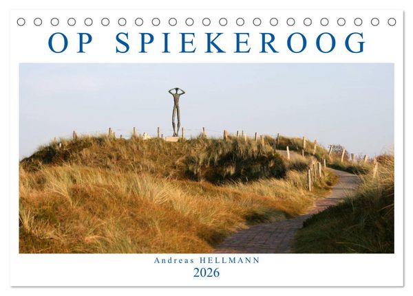 Produktbild: OP SPIEKEROOG (Tischkalender 2026 DIN A5 quer), CALVENDO Monatskalender