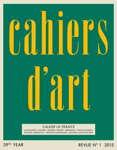 Produktbild: Cahiers d'Art: Calder in France