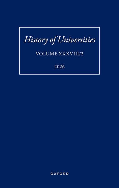 Produktbild: History of Universities: Volume XXXVIII/2