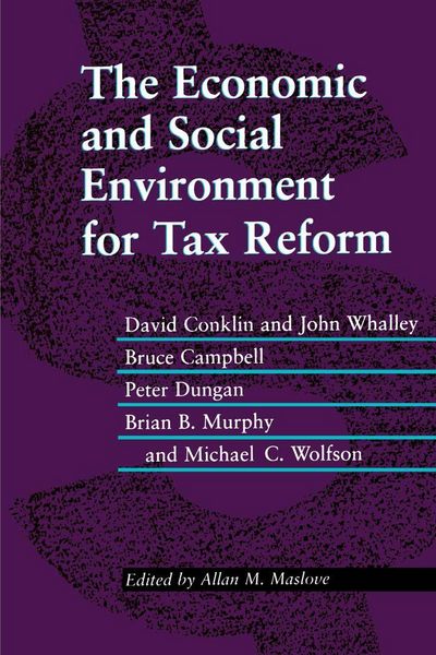 Produktbild: The Economic and Social Environment for Tax Reform