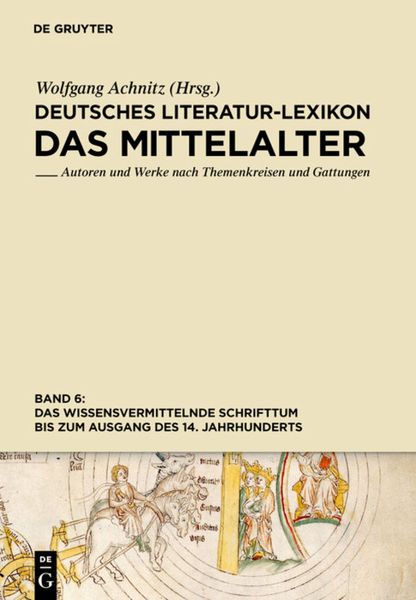 Produktbild: Das wissensvermittelnde Schrifttum bis zum Ausgang des 14. Jahrhunderts