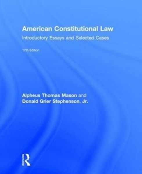 Produktbild: Mason, A: American Constitutional Law