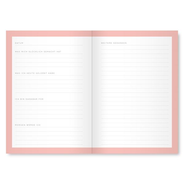 Tagebuch "My daily Thoughts", A5 weiss