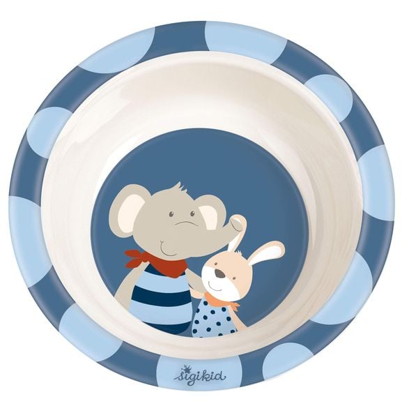 Produktbild: sigikid 25423 - Sch&uuml;ssel Elefant Lolo Lombardo Classic, Kunststoff, 15,5 cm, Kindersch&uuml;ssel
