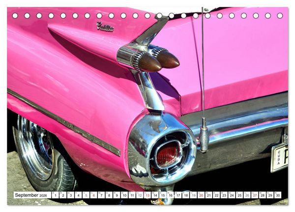 Produktbild: Auto Legenden CADILLAC (Tischkalender 2026 DIN A5 quer), CALVENDO Monatskalender