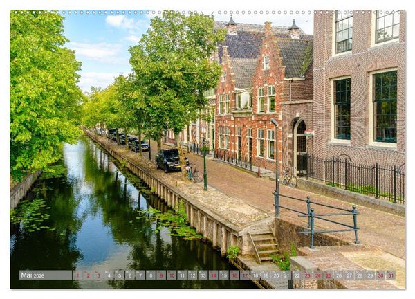 Produktbild: Ein Blick auf Edam (Wandkalender 2026 DIN A2 quer), CALVENDO Monatskalender