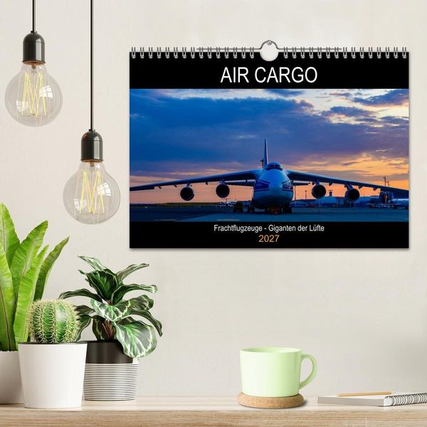 Produktbild: Air Cargo - Frachtflugzeuge, Giganten der L&uuml;fte (Wandkalender 2027 DIN A4 quer), CALVENDO Monatskalender