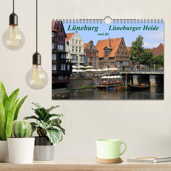 Produktbild: L&uuml;neburg und die L&uuml;neburger Heide (Wandkalender 2026 DIN A4 quer), CALVENDO Monatskalender