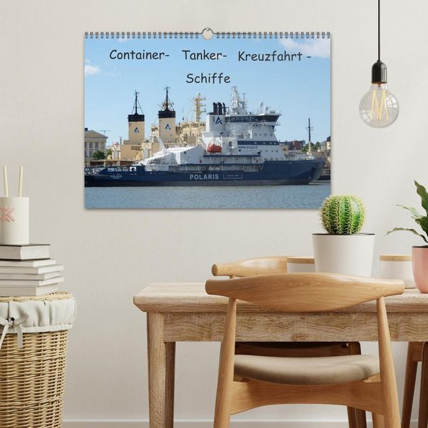 Produktbild: Container - Tanker - Kreuzfahrt - Schiffe (Wandkalender 2026 DIN A3 quer), CALVENDO Monatskalender