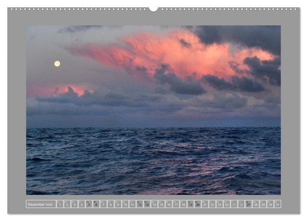 Produktbild: Nur Himmel und Meer (Wandkalender 2026 DIN A2 quer), CALVENDO Monatskalender