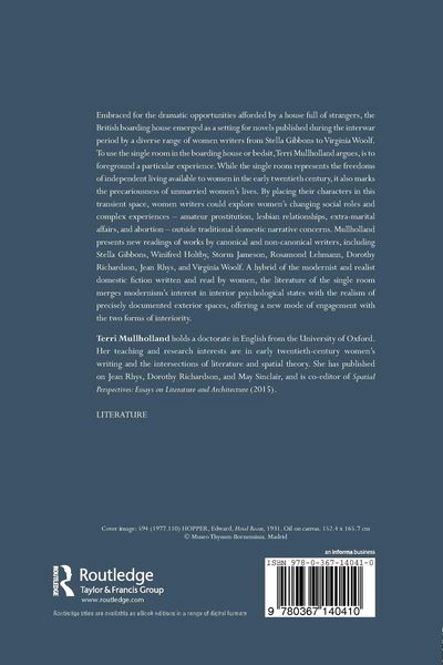 Produktbild: British Boarding Houses in Interwar Women's Literature