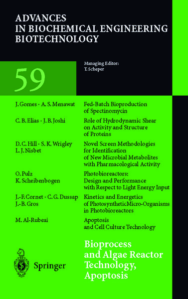 Produktbild: Bioprocess and Algae Reactor Technology, Apoptosis