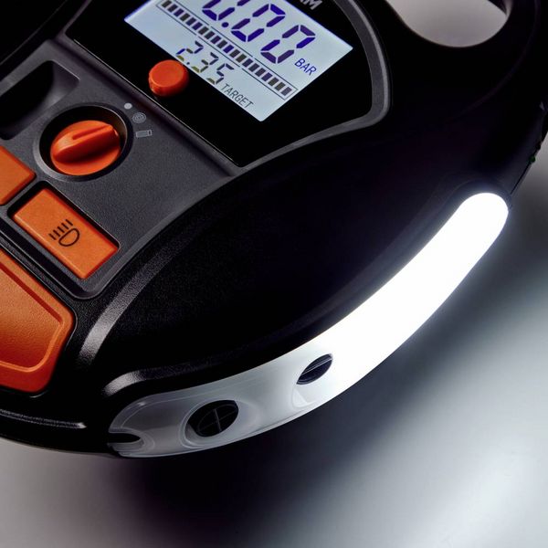 Produktbild: Osram Automotive OTIR6000 Kompressor TYREinflate 6000 5.5 bar Automatische Abschaltung, Digitales Display, mit Arbeitslampe, mit