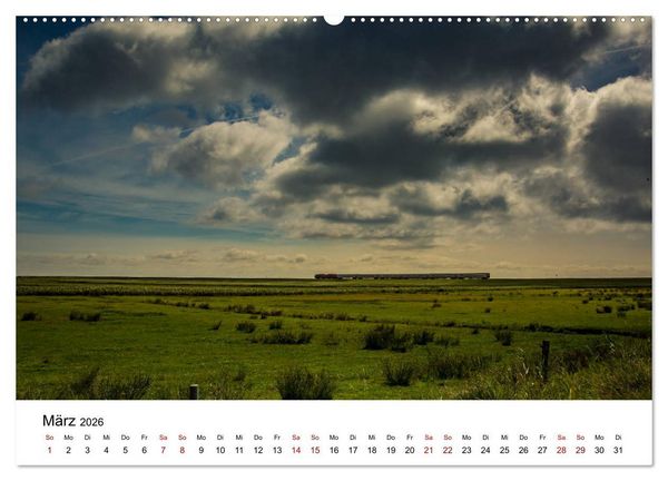 Produktbild: Ein Sommer auf Sylt (hochwertiger Premium Wandkalender 2026 DIN A2 quer), Kunstdruck in Hochglanz