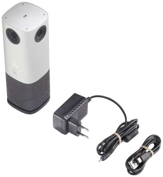 Produktbild: Renkforce RF-CC-800 360&deg; Videokonferenz-System Full HD 1920 x 1080 Pixel 360&deg; Erfassung, 4 Weitwinkel-Kameras, Voice Tracking