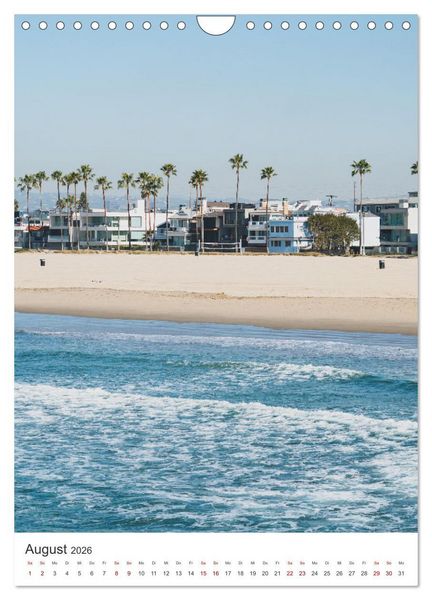 Produktbild: Los Angeles - Eine spannende Reise nach Kalifornien. (Wandkalender 2026 DIN A4 hoch), CALVENDO Monatskalender