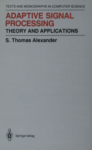 Produktbild: Adaptive Signal Processing