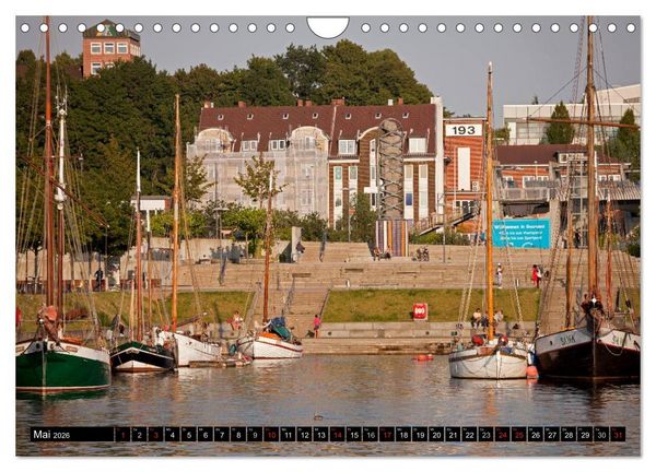 Produktbild: Landeshauptstadt Kiel (Wandkalender 2026 DIN A4 quer), CALVENDO Monatskalender