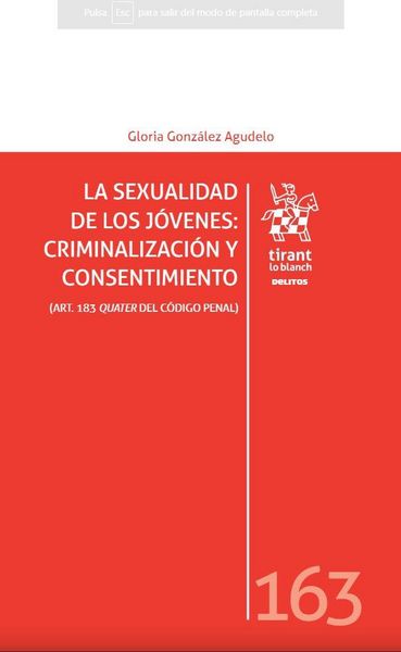 Produktbild: La sexualidad de los j&oacute;venes : criminalizaci&oacute;n y consentimiento