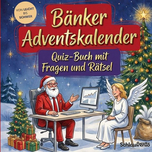 Bänker-Adventskalender – Quiz-Buch 2026