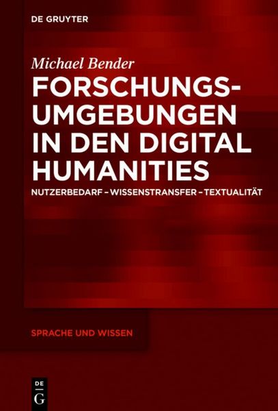 Produktbild: Forschungsumgebungen in den Digital Humanities