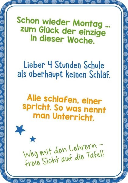 Produktbild: Witzige Spr&uuml;che