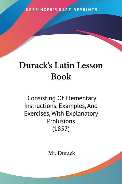 Produktbild: Durack: Durack's Latin Lesson Book
