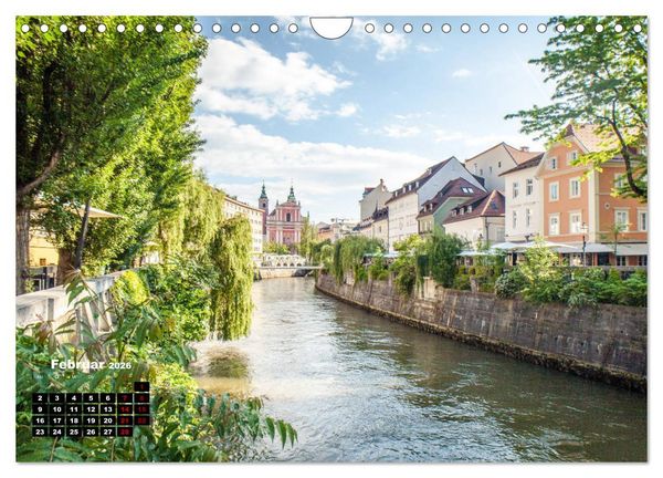 Produktbild: Gr&uuml;nes Slowenien (Wandkalender 2026 DIN A4 quer), CALVENDO Monatskalender