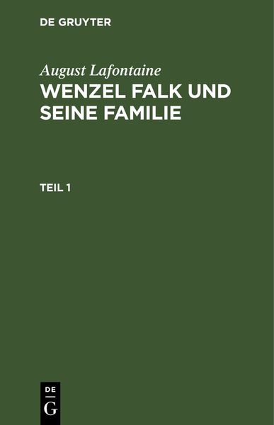 Produktbild: Wenzel Falk und seine Familie. Teil 1