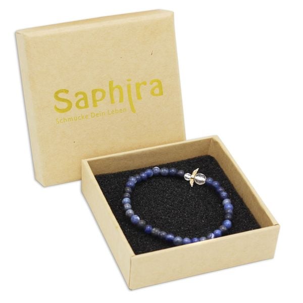 Produktbild: Sodalith Schutzengel Edelsteinarmband
