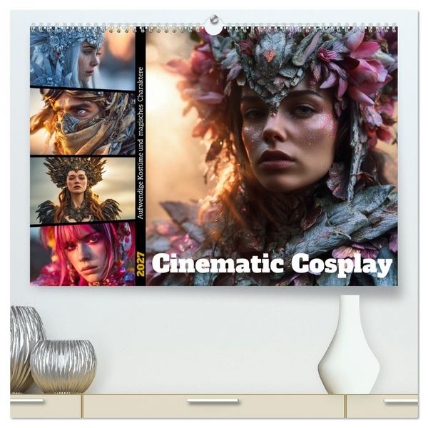 Produktbild: Cinematic Cosplay (hochwertiger Premium Wandkalender 2027 DIN A2 quer), Kunstdruck in Hochglanz