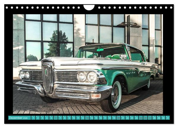 Produktbild: Edsel Sch&ouml;nheiten mit Charme (Wandkalender 2026 DIN A4 quer), CALVENDO Monatskalender