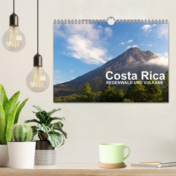 Produktbild: Costa Rica - Regenwald und Vulkane (Wandkalender 2026 DIN A4 quer), CALVENDO Monatskalender