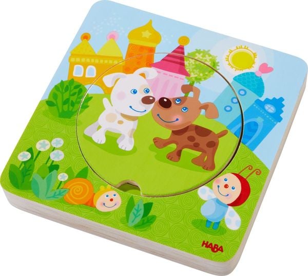 Holzpuzzle Kunterbunt, (DE/E/F/NL/IT/ES)