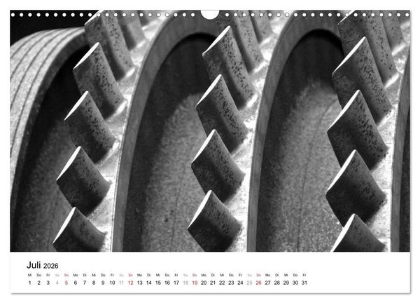 Produktbild: Helden der Arbeit - Alte Arbeitsmittel des Ruhrgebiets (Wandkalender 2026 DIN A3 quer), CALVENDO Monatskalender