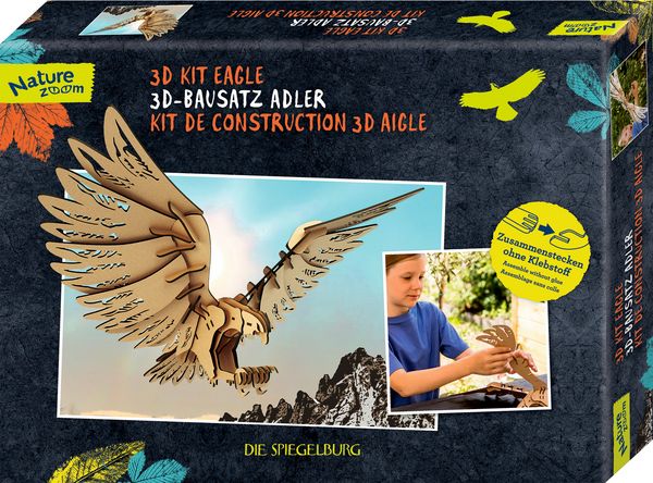 Produktbild: 3D-Bausatz Adler - Nature Zoom