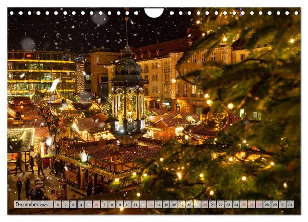 Produktbild: Romantisches Magdeburg (Wandkalender 2026 DIN A4 quer), CALVENDO Monatskalender