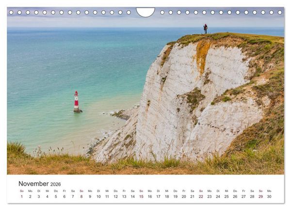 Produktbild: Eastbourne an Englands S&uuml;dk&uuml;ste (Wandkalender 2026 DIN A4 quer), CALVENDO Monatskalender