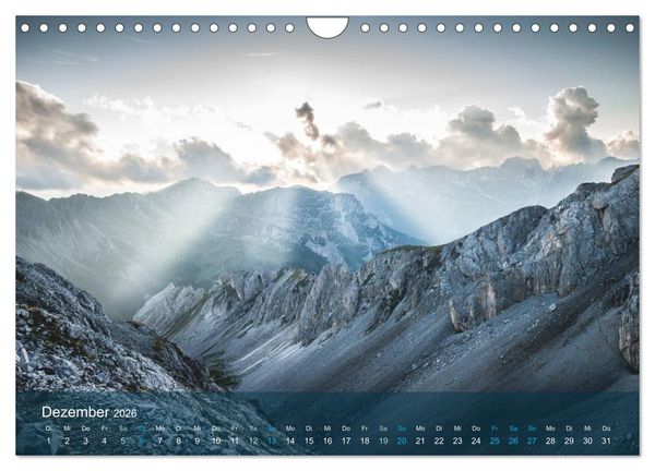 Produktbild: die dolomiten (Wandkalender 2026 DIN A4 quer), CALVENDO Monatskalender
