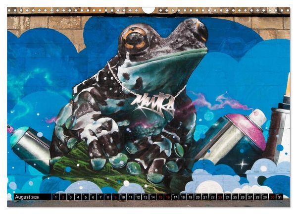 Produktbild: Streetart am Wiener Donaukanal (Wandkalender 2026 DIN A3 quer), CALVENDO Monatskalender