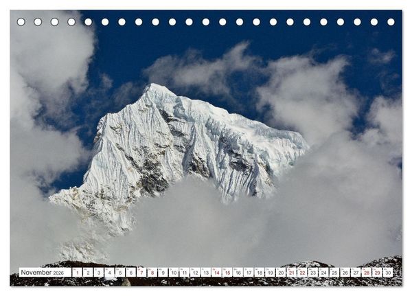 Produktbild: Im Reich des Sagarmatha (Tischkalender 2026 DIN A5 quer), CALVENDO Monatskalender