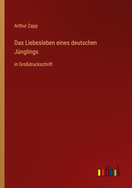 Produktbild: Das Liebesleben eines deutschen J&uuml;nglings